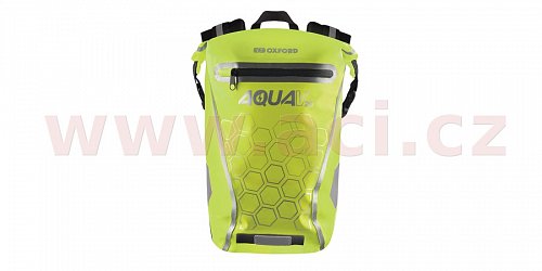 vodotěsný batoh AQUA V20, OXFORD (žlutá fluo, objem 20 L)